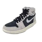 Air Jordan 1 Zoom CMFT 2 Women's Basketball Shoes DV1305 001 Grey Black Size 6