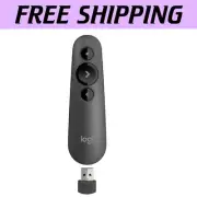 R500s Laser Clicker with 20m Range - USB/Bluetooth Compatible for Presentations