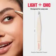 LANDGOO Stainless Steel Tweezer For Eyebrows & Ingrown Hair Removal