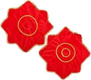[TOVINANNA] Dance Handkerchiefs Octagonal Cloth for Yangko Performance Durable and Vibrant for Dance Grading Competitions and Training Activities