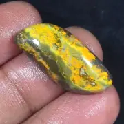 14.75 Ct Bumble Bee jasper 100% Natural Yellow Fancy Cabochon Gems for Jewelry