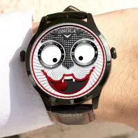 在飛比找Yahoo!奇摩拍賣優惠-【潮裡潮氣】俄羅斯小丑ONOLA男士手錶男潮牌石英表非機械錶