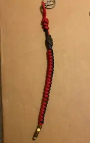 paracord keychain. bag, backpack, jacket zipper pull. Arizona Diamondbacks snake