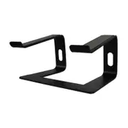 10-15.6 Inch Notebook Computer Stand Raised Frame Detachable Heat Sink Metal Raised Base-Black