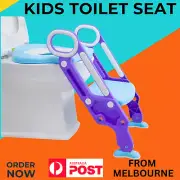 New Kid Toilet Seat Ladder Baby Toddler Potty Training Step Trainer AU