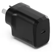 Cygnett PowerPlus 30W Single Port USB-C Wall Charger (Black)