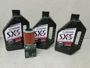 11-16 CAN-AM COMMANDER 1000 800 OIL CHANGE KIT ENGINE SERVICE 10W40