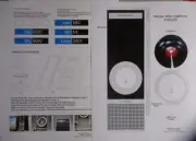 HAL 9000 2001 A Space Odyssey 1/1 Paper Model Faceplate
