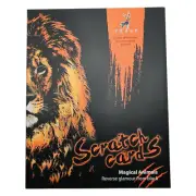 Scratch Art Metallic Animal Series, 4pcs