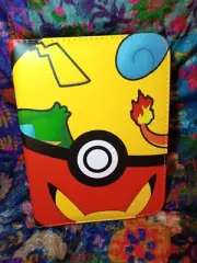 Small Pokemon 4 Pocket Zipper Binder