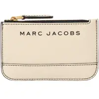 在飛比找蝦皮商城優惠-【MARC BY MARC JACOBS】米色防刮皮革拉鍊零