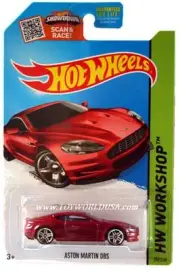 2015 Hot Wheels #250 HW Workshop Then and Now Aston Martin DBS
