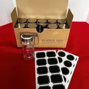 Hayley Cherie Spice Jars Set Of 10 With Labels New In Box