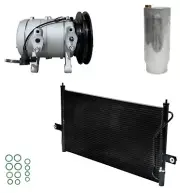 NEW RYC AC Compressor Kit With Condenser AI27B-N Fits Nissan Xterra 2.4L 2002 (for: Nissan)