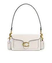 Coach Tabby 20 Logo Plaque Shoulder Bag One size chalk color