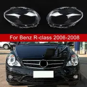 Pair For Mercedes Benz R class W251 2006 2007 2008 R350 R500 HeadLight Cover Lens Light Cover Headlight Shell Left and Right