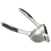 Avanti Stainless Steel Self Clean Garlic Press Ginger Crusher/Masher Silver