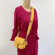 Coach CP001 Amelia Small Saddle Bag Honey Comb