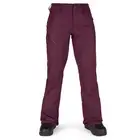 VOLCOM Womens 2022 Snowboard Snow - HALLEN PANT - Merlot