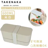 在飛比找蝦皮購物優惠-【日本TAKENAKA】日本製SUKITTO系列可微波分隔雙
