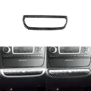 Console Seat Heated Button Frame Carbon Fiber Trim For Smart Fortwo 451 2011-15 (for: Smart)