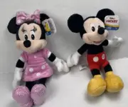 Disney Junior Plush Set Mickey & Minnie Mouse Mickey’s Funhouse 2022 Just Play