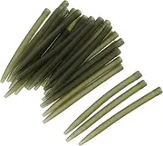 30pcs 54mm Anti Rubber Sleeves Connect with Fishing Hook Carp Coarse Fishing Accessories