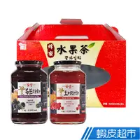 在飛比找蝦皮商城優惠-韓味不二 花泉蜂蜜果茶禮盒1kg 2入組 多種口味(覆盆子/