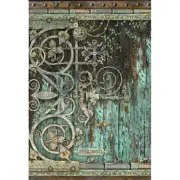 Stamperia - Magic Forest - A4 Rice Paper Sheet - Metal Decorations - DFSA4749