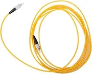RIZGHWOY Simple Installation 2pcs 3 Meters FC/UPC A FC/UPC Single Mode -Glasser Patch Cable Bitch Cable for The Yellow Optical Optical Access Network