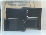 LEGO Parts - Black Panel 1 x 2 x 3 - No 87544 - QTY 5