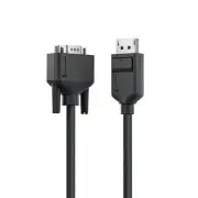 O-Alogic 2m Elements DisplayPort to VGA Cable Full HD 1080p at 60H Male to Male