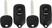X AUTOHAUX 2 Set 315MHz HYQ12BAN Keyless Entry Remote Ignition Transponder Key Fob for Toyota Tundra 2003-2006 for Toyota RAV4 2001-2005 67 Chip 2 Set