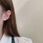 🇰🇷 925 PEARL EAR CUFF -2TYPE 舒適純銀珍珠耳夾 ｜單售 韓國純銀耳夾