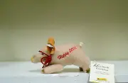 Steiff - Happy 2000 Pig - Limited edition - made of mohair - EAN #033278