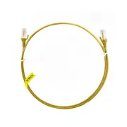 Pack Of 10 Cat 6 Ultra Thin Lszh Ethernet Network Cable Yellow
