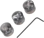 Yardwe Sturdy Electric Guitar Tuners with Bass Rotary Knobs Easy Install Guitar Accessories