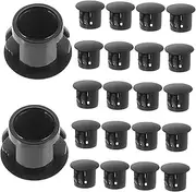 [WHAMVOX] 50pcs reusable furniture hole plug hole cover caps furniture plugs furniture hole plugs cabinet hole plugs hole plugs for furniture button plugs plastic small hole white decorate