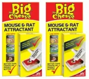 2x Mouse And Rat Attractant Bait Food Paste The Big Cheese Ideal for All Traps