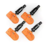 2021 Toyota GR Supra 3.0 New Black Stem TPMS Sensor Set 42607-WAA01 433mhz