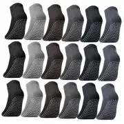 18 Pairs Non Slip Socks for Man Woman Athletic Anti Skid Hospital Socks Bulk