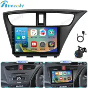 Android 13 2+32GB Carplay Car Radio For Honda Civic 2012-2017 GPS Head Unit +Cam