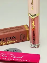 TOO FACED Lip Injection Power Plumping Lip Gloss WIFEY FOR LIFEY Rose Nude New