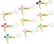 Holibanna 9Pcs Purse Frame Elegant Handbag Clasp for DIY Crafts Delicate Bag Lock with Ring Versatile Accessory for Unique and Handbags for Creative Projects