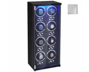 VEVOR Watch Winder, Watch Winder for 8 Men's and Women's Automatic Watches, with