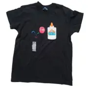 Vintage Paul Frank Tshirt, Im Rubber, You're Glue, Julius, Black, XS