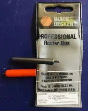 NOS - Black & Decker Professional 1/8" Veining Carbide Router Bit #30590
