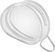 [Generic] Travel Clear Toiletry Bag, Breast Tape Storage Bag, PVC Cosmetic Storage Bag for Small Items Protect Personal Items from Water