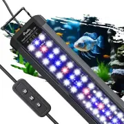 9W Aquarium LED Light for 12 to 18 Inch Fish Tanks Extendable Fish Tank Light wi
