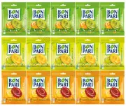 15 BON PARI Candies Fruit Citrus & Sour Flavors Bundle Bonbons European Sweets
